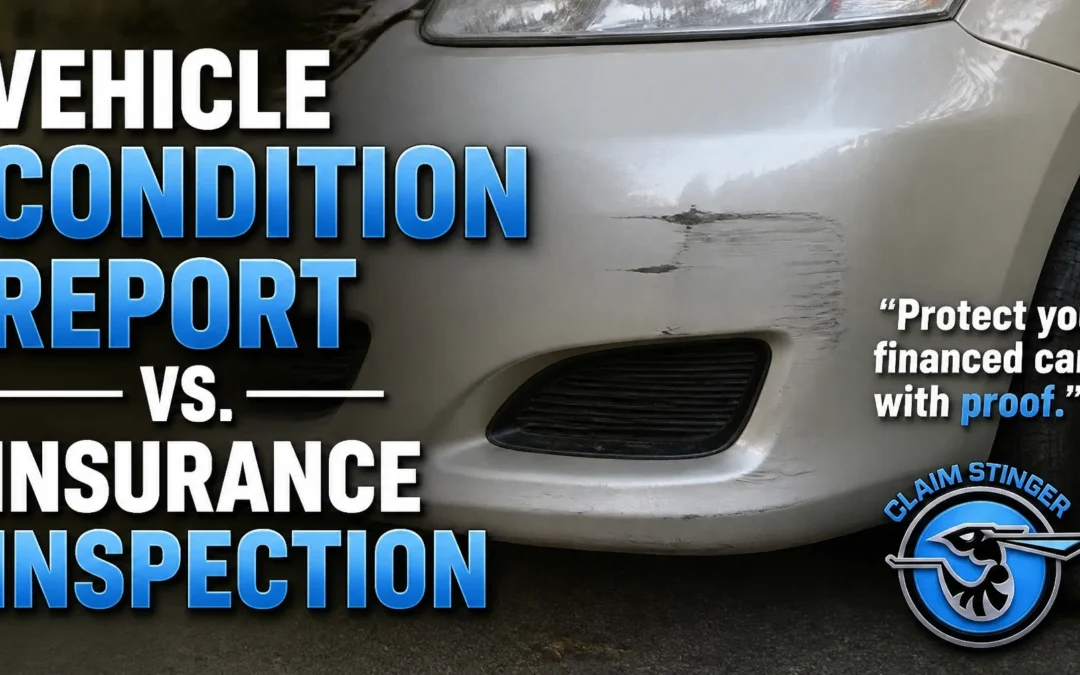 Vehicle Condition Report vs. Insurance Inspection Report: Which Is Better For Protecting Your Financed Car?